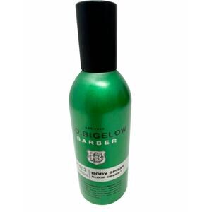 C.C. Bigelow Barber Elixer Green Body Spray 4.2 oz Metal Can Discontinued Full